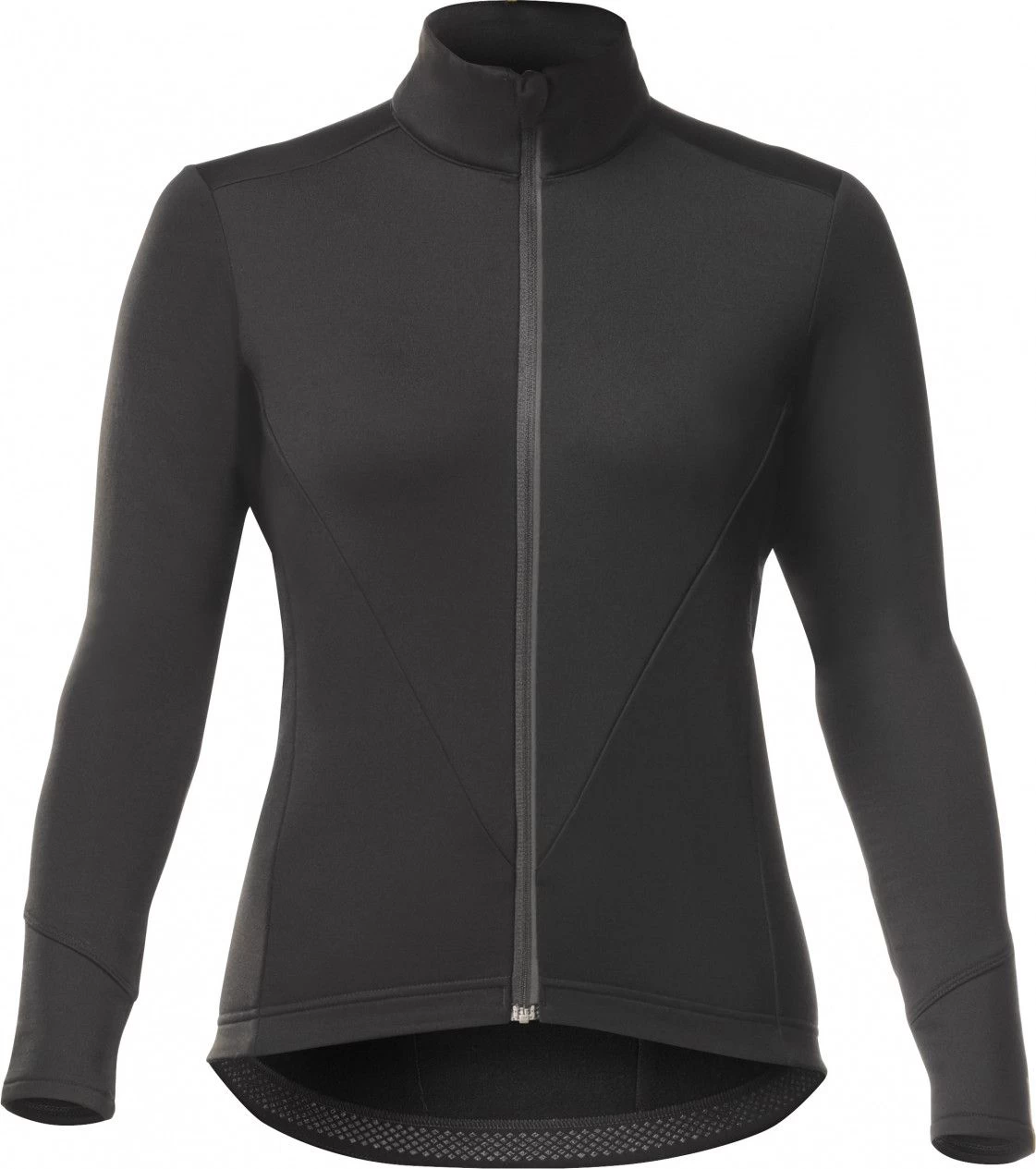 Mavic Sequence Merino Thermo Black Women's Long Sleeve Jersey 1 Mavic Sequence Merino Thermo Black Women's Long Sleeve Jersey