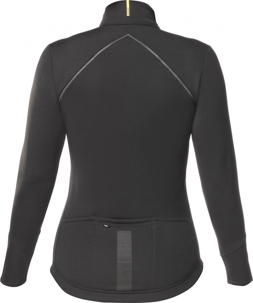 Mavic Sequence Merino Thermo Black Women's Long Sleeve Jersey 2 Mavic Sequence Merino Thermo Black Women's Long Sleeve Jersey - Image 2