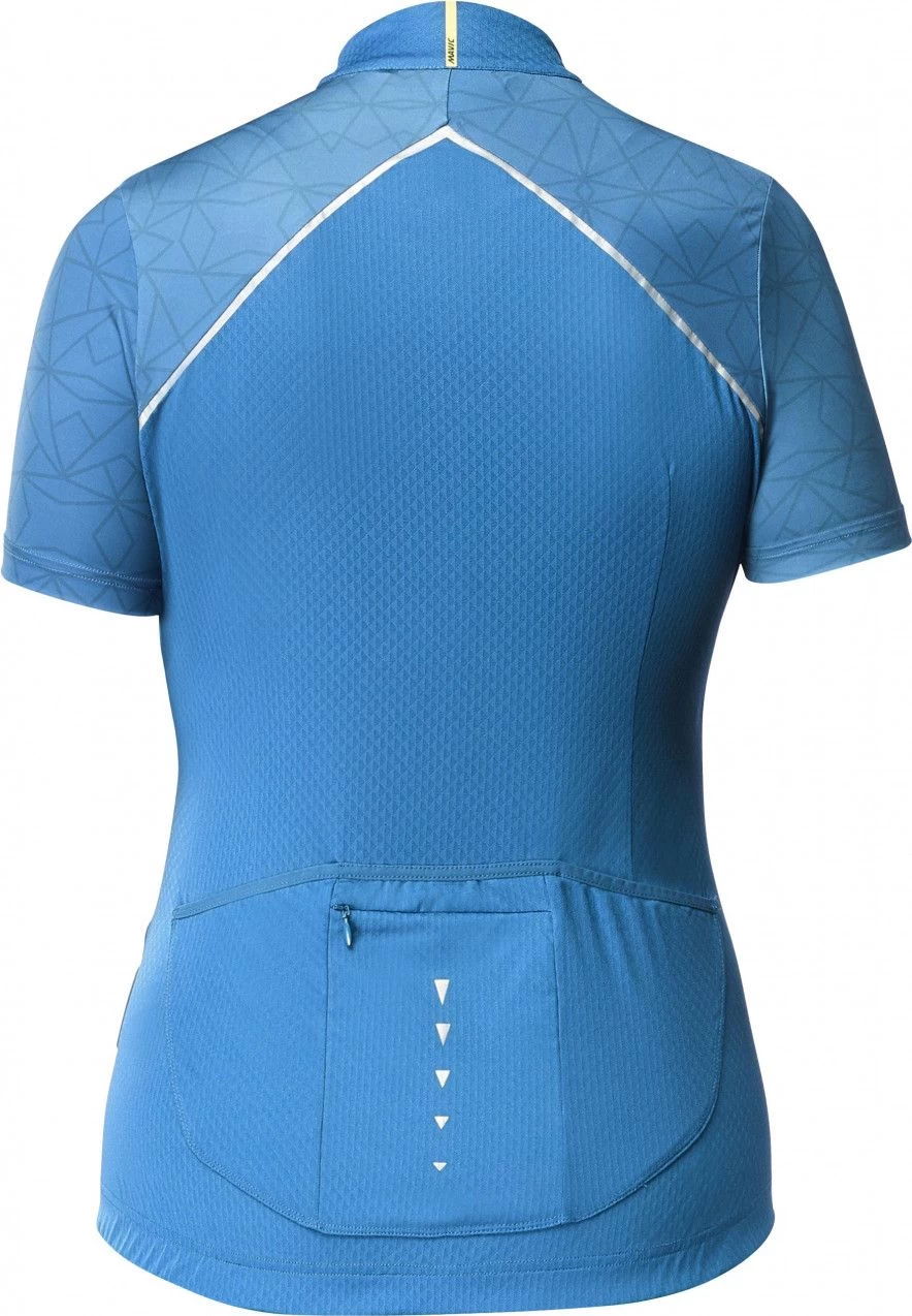 Mavic Womens Long Sleeves Sequence Graphic Mykonos Blue 2 Mavic Womens Long Sleeves Sequence Graphic Mykonos Blue - Image 2