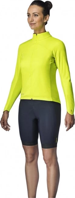 Mavic Long Sleeves Jersey Mistral Neon Yellow -Mavic Bike Deals Store 14809205e53f7a7e5c969.11118645