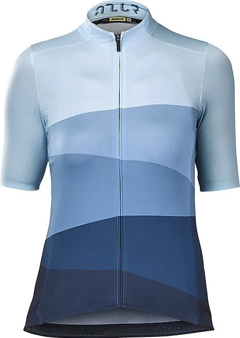 Mavic Edition Azur Blue Women's Short Sleeve Jersey 1 Mavic Edition Azur Blue Women's Short Sleeve Jersey
