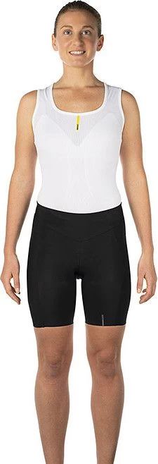 Mavic Essential Women's Strapless Bib Shorts Black 3 Mavic Essential Women's Strapless Bib Shorts Black - Image 3