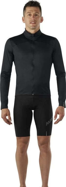 Mavic Cosmic Thermo Long Sleeve Jersey Black 1 Mavic Cosmic Thermo Long Sleeve Jersey Black