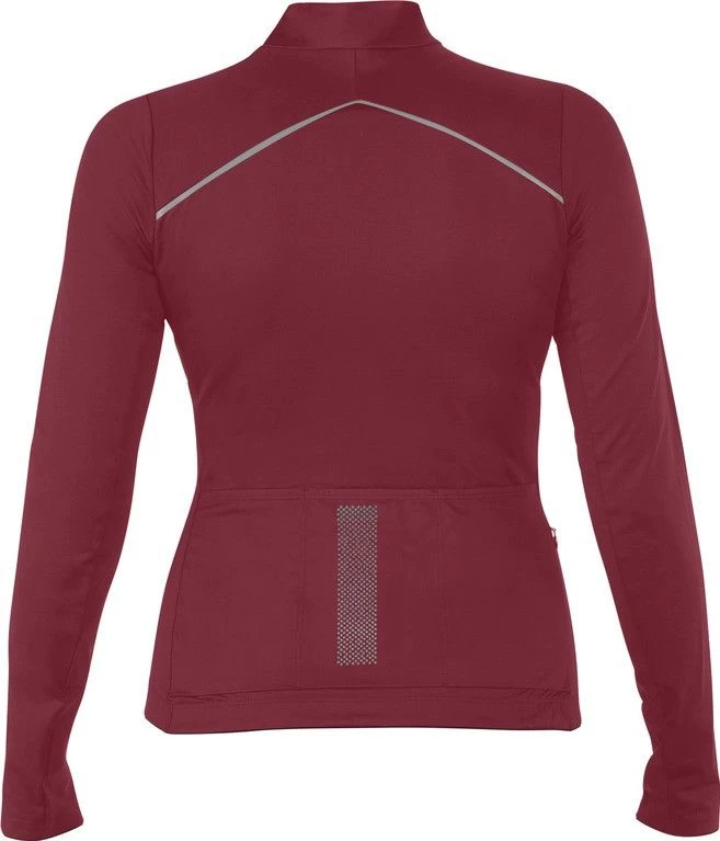 Mavic Sequence Thermo Women's Long Sleeve Jersey Bordeau 4 Mavic Sequence Thermo Women's Long Sleeve Jersey Bordeau - Image 4