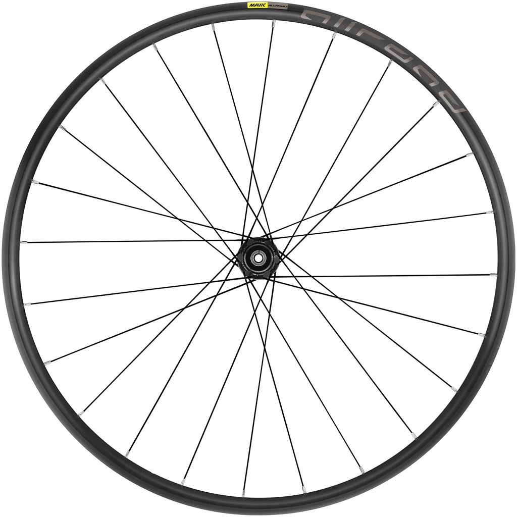 Mavic Allroad Disc Front Wheel UST | Clincher | 6-Bolt | 12x100mm/QR - Black 1 Mavic Allroad Disc Front Wheel UST | Clincher | 6-Bolt | 12x100mm/QR - Black