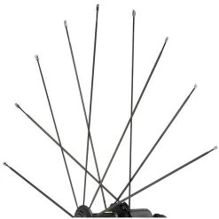 Mavic Spokes 296mm For Crossride Tubeless 29" 2016 Rear Wheels - Drive Side (12 Pieces) - V2381401 - Black