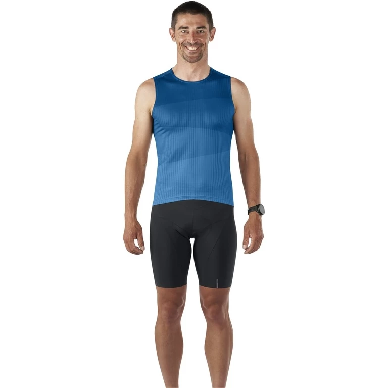 Mavic Hot Ride+ SL Graphic Sleeveless Base Layer - Classic Blue 4 Mavic Hot Ride+ SL Graphic Sleeveless Base Layer - Classic Blue - Image 4
