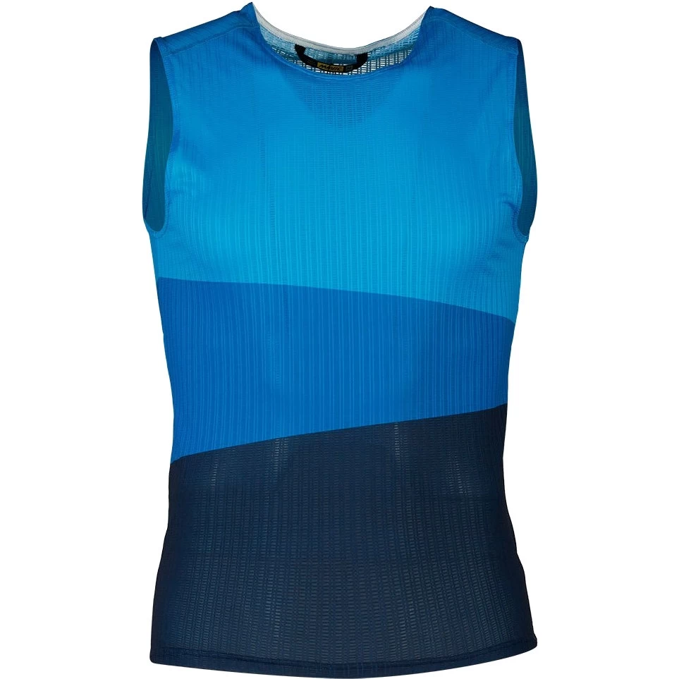 Mavic Hot Ride+ SL Graphic Sleeveless Base Layer - Classic Blue 1 Mavic Hot Ride+ SL Graphic Sleeveless Base Layer - Classic Blue