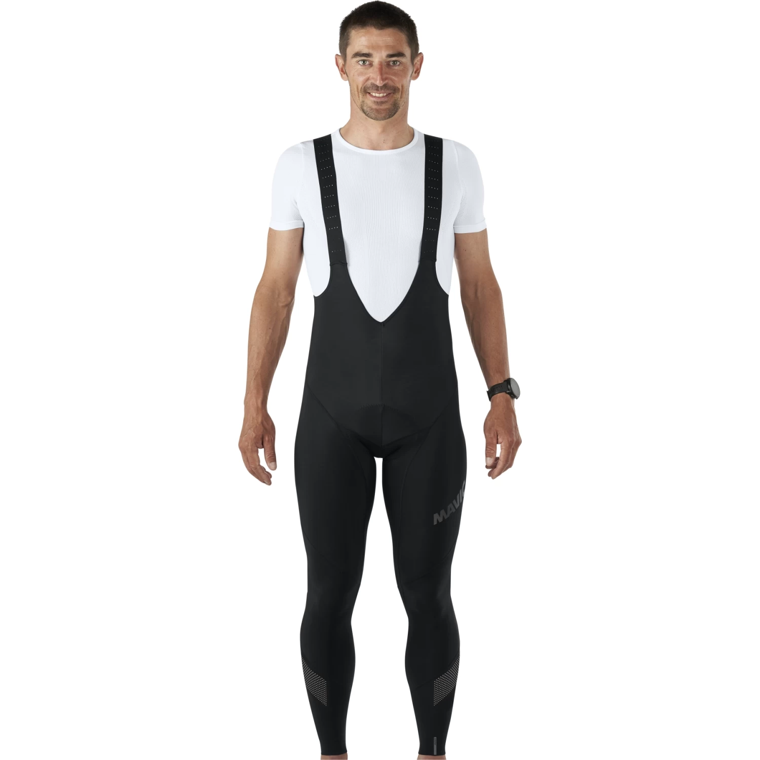 Mavic Essential Thermo Bib Tights - Black 3 Mavic Essential Thermo Bib Tights - Black - Image 3