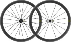 Mavic Cosmic SL 40 Carbon UST Wheelset - QR - Shimano HG