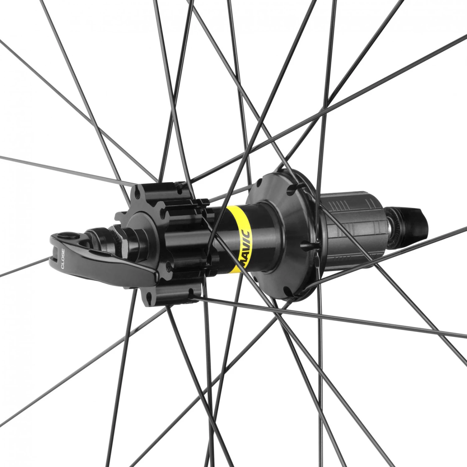 Mavic Crossride FTS-X 26 Rear Wheel - 26" | Aluminum | Clincher | 6-Bolt | QR 135 - HG - Black 2 Mavic Crossride FTS-X 26 Rear Wheel - 26" | Aluminum | Clincher | 6-Bolt | QR 135 - HG - Black - Image 2